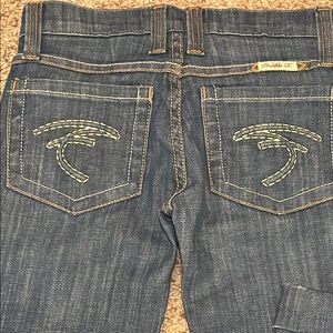 Frankie b.  Women's Blue Flared Jeans